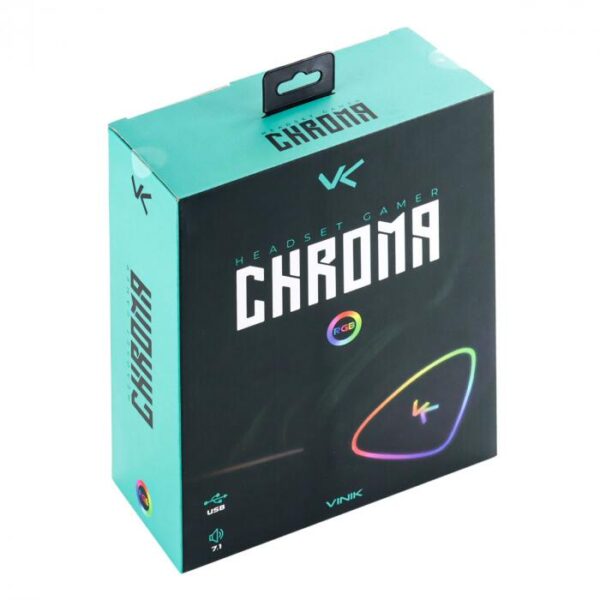 Headset gamer chroma preto - vinik - 6