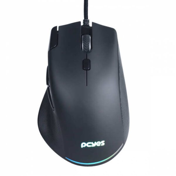 Mouse Gamer Zyron Preto, 12000 DPI - PCYES 1