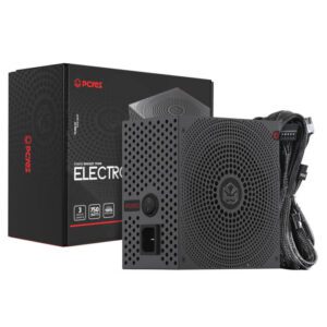Fonte Gamer Electro V2, 750W, 80 Plus Bronze, Black Vulcan – PCYES