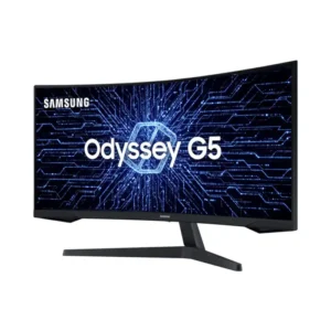 Monitor Gamer Curvo Odyssey G5, 34″, WQHD, Ultrawide, 165Hz, 1ms – Samsung